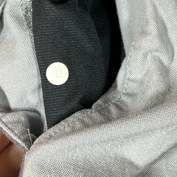 Lululemon Shorts Mens Large Gray Lightweight Athletic Drawstring Casual Gym - Picture 7 of 9